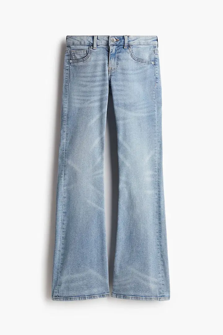 Flared Low Jeans - H&M