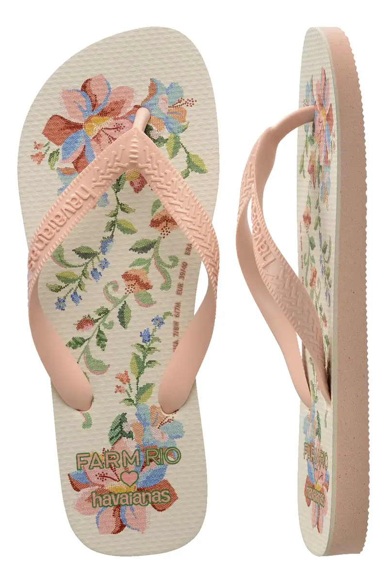 Chinelo Havaianas Farm Brisa Serena - Imagem 5