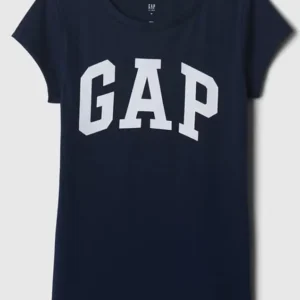 Camiseta Feminina GAP Logo Azul Marinho