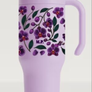 Copo Térmico Life Purple Orchids Garden - Gocase