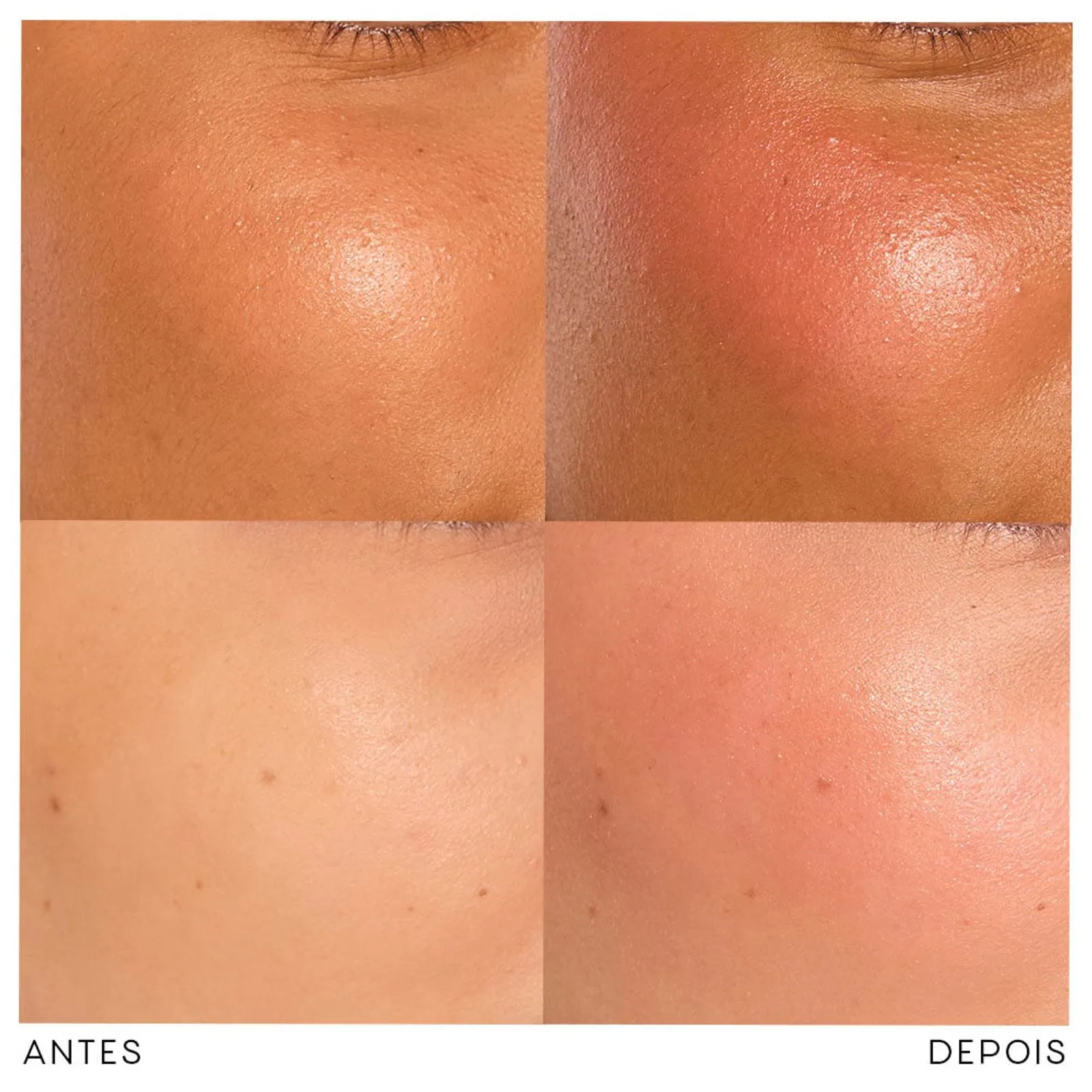 Kit Trio Glossy Rosé Pink - Paleta + Batom + Blush - Océane - Imagem 6